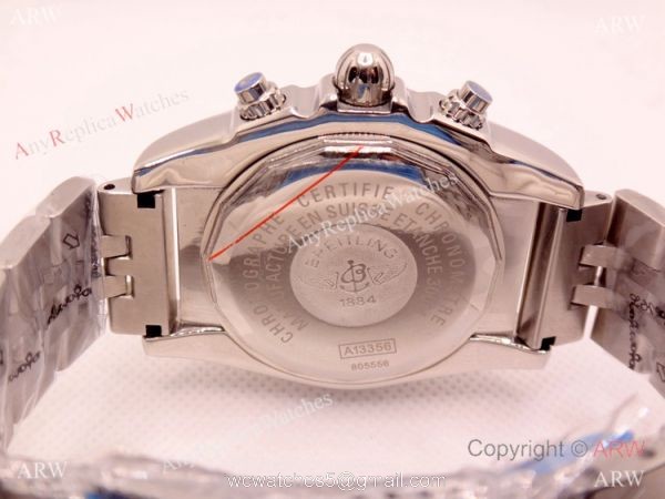 Best Quality Copy Breitling Chronomat 01 SS Case Watch 5