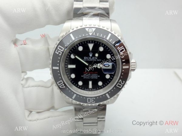 Upgraded Version Rolex SEA DWELLER 50th Anniversary Replica Watch Ss 43mm 5
