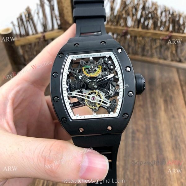 New Copy Richard Mille RM38-01 Automatic Watches Black Case 5