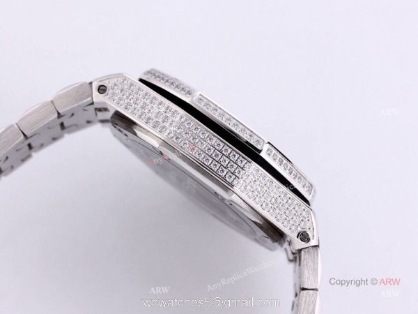 High Quality Audemars Piguet Ice Royal Oak Blue Dial Replica Watches 5