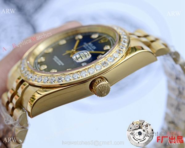 NEW UPGRADED Rolex Datejust 41mm Watches Gold Jubilee Diamond Bezel 5