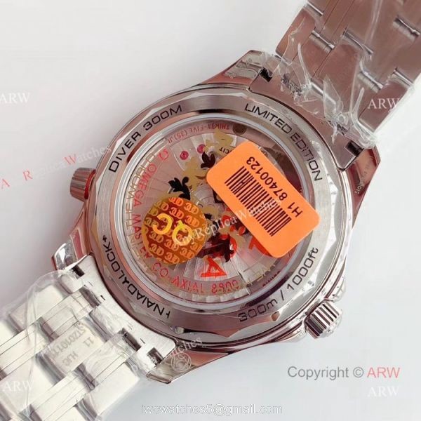 OM Factory Omega Seamaster Diver 300M Limited Edition Watch Omega 8800 Movement 5