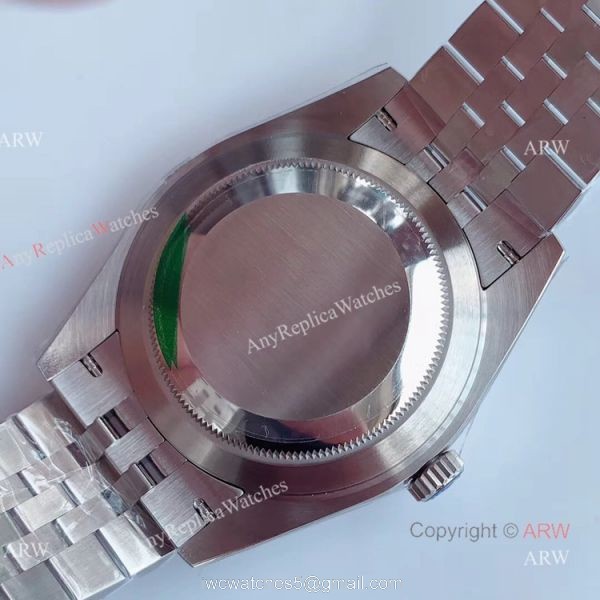 AR Factory V3 Version Rolex Datejust 41 Blue Dial Jubilee Replica Watch 5