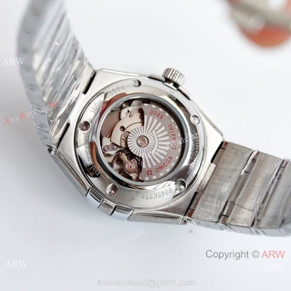 New! Swiss Quality Omega Double Eagle Women Diamond Bezel Japan NH05 Movement 5