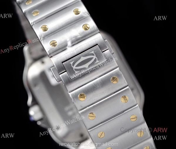 QuickSwitch Copy Cartier Santos Automatic Watch For Men 5