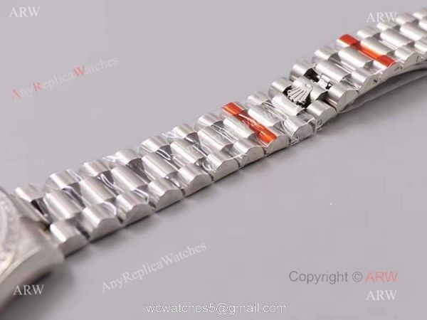 (TWF) New Rolex Oyster Perpetual Datejust 31mm Knockoff Watch With White Dial Diamond Bezel 5