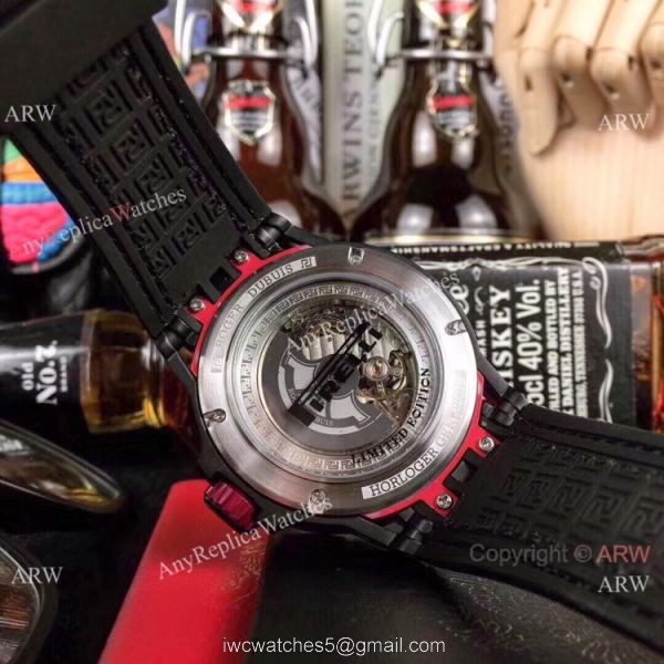 Roger Dubuis Excalibur Spider Black Plated Titanium Case Replica Watch 5