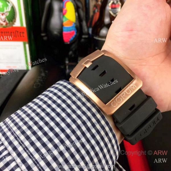 Replica Admirals Cup AC-One Corum Watch Rose Gold Chronograph 5