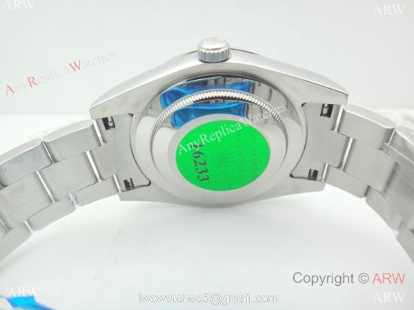 Copy Rolex Oyster Perpetual Purple Dial Stainless Steel Watch 39MM 5