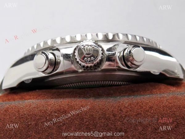 VR Factory New Rolex Yacht Master ii White Face Stainless Steel Fake Watch 5