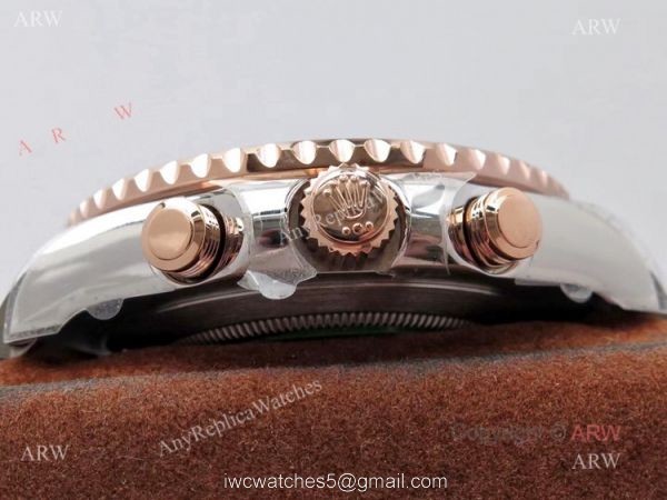 VR Factory New Rolex Yacht Master ii Two Tone Rose Gold Automatic Watch Replica 5