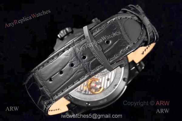 New Roger Dubuis Excalibur DBEX0542 45mm Black Dial Replica Watch 5