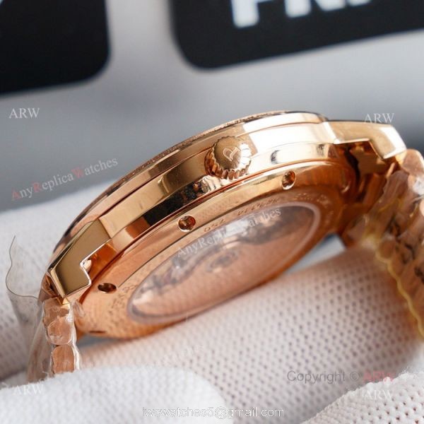 New Swiss Replica Piaget Altiplano Rose Gold Automatic Watch 41mm 5