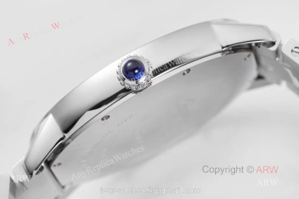 Best Copy MenS Cartier Watch Ronde De Cartier Stainless Steel Watch 5