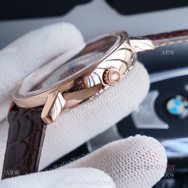 High Quality Cartier Ronde Solo 42mm rose gold Diamond Replica Watch 5