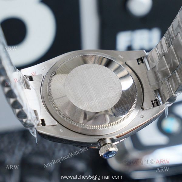 Swiss Copy Rolex Datejust 36 Black Face Mens Watch 5