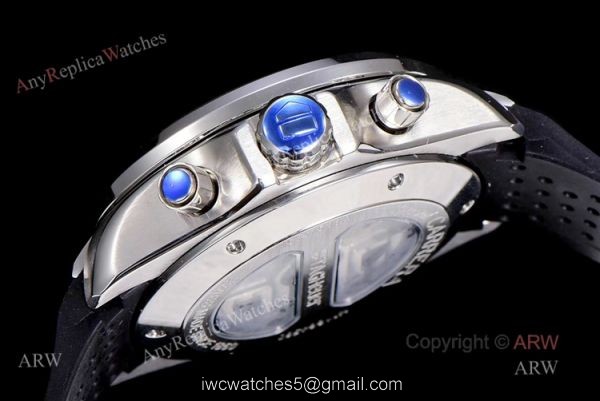 Black Tag Heuer Carrera Automatic Asia 7750 Replica Watches For Men 5
