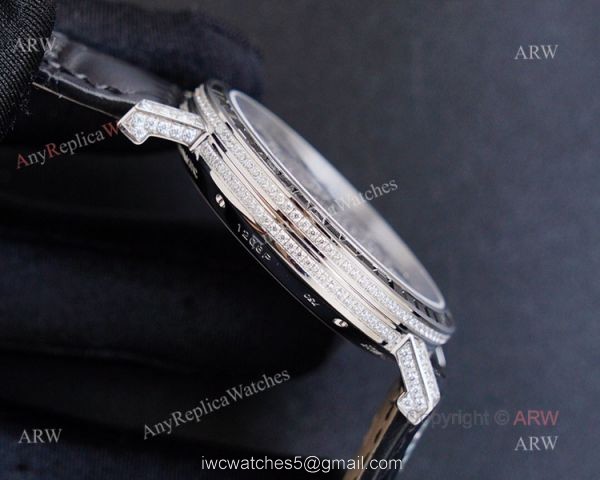 New Piaget Altiplano For Sale Fake Piaget Altiplano Diamond Silver Watch 41mm 5