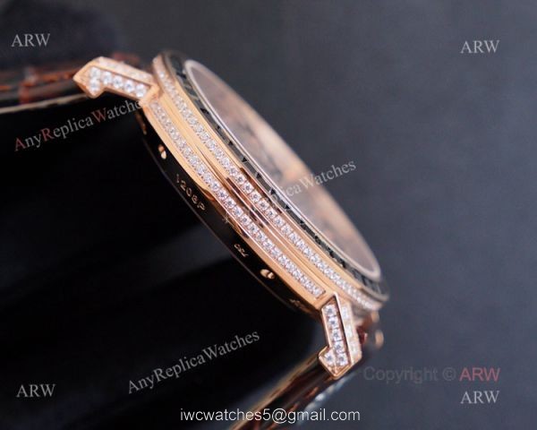 New Rose Gold Piaget Altiplano Diamond Watch 41mm Best Replica 5