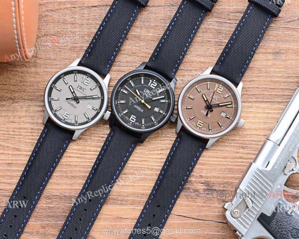 Best Replica IWC Ingenieur Automatic Watch Gray Dial 5