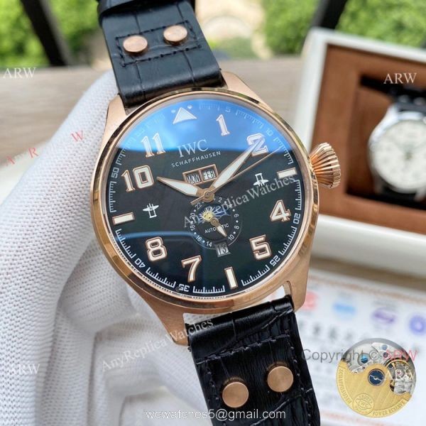 Copy IWC Big Pilots All Black Watches High Quality IWC Watch 5