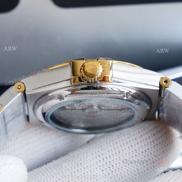1:1 Swiss Replica Gold Omega Constellation Automatic Watch For Men 38mm 5