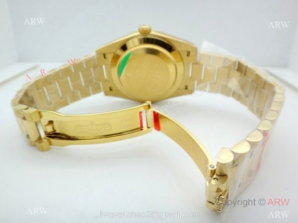 Swiss Rolex Day-Date II Yellow Gold President Watch EW Factory 3235 Movement 5