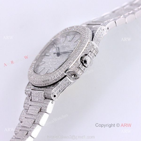 Patek Philippe Bust Down Nautilus 5719 Replica Watches 40mm 5