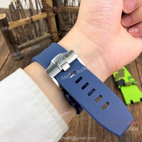 New Replica Audemars Piguet Michael Schumacher Watch Blue Dial Automatic 5