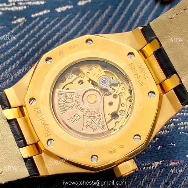 Best Copy Audemars Piguet Royal Oak Yellow Gold 41MM Watch 5