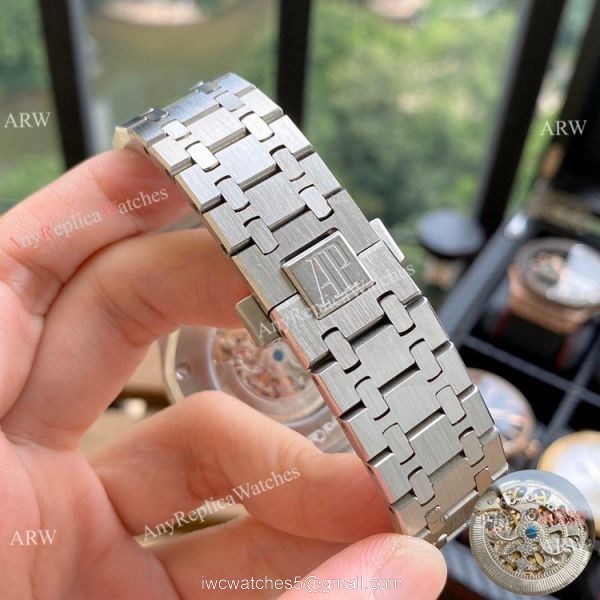Audemars Piguet Royal Oak Skeleton Watch Stainless Steel 5