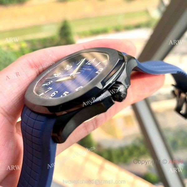 All Black Patek Philippe Aquanaut automatic Watches 39mm 5
