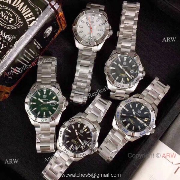 Tag Heuer Aquaracer Calibre 5 Stianless Steel Watches For Sale 5
