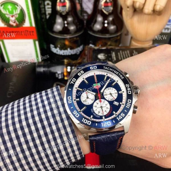 Clone Tag Heuer F1 Formula 1 Chronograph 41mm Watches Red Inner 5