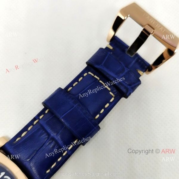 NEW! Luminor Marina PAM01112 Rose Gold Fake Panerai Watch 5