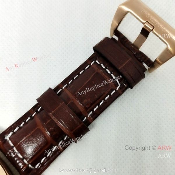 Clone Panerai Luminor Marina Automatic Rose Gold Mens Watch PAM393 5