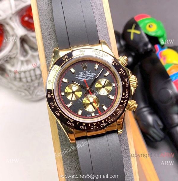 2020 NEW! Rolex Daytona Paul Newman Watch Black Ceramic Bezel 5