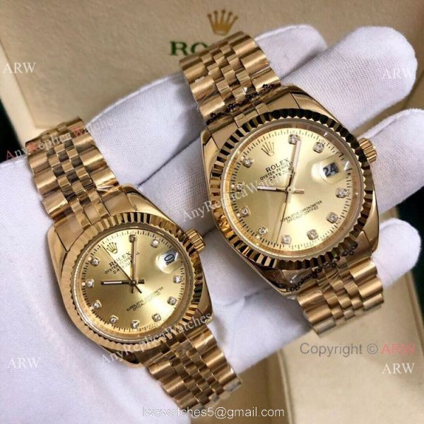 Buy Copy Rolex Datejust Lover Watches Blue Diamond Dial 5