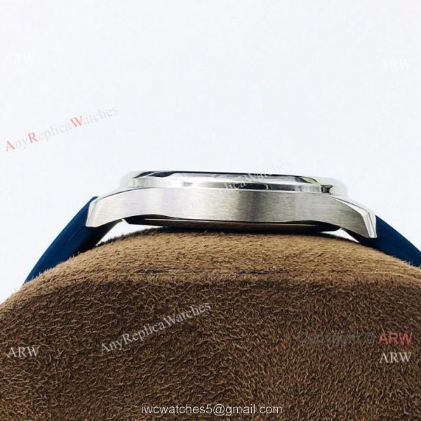 PFF Swiss Patek Philippe Aquanaut Luce Quartz Watch SS Blue Dial Lady 35.6mm 5