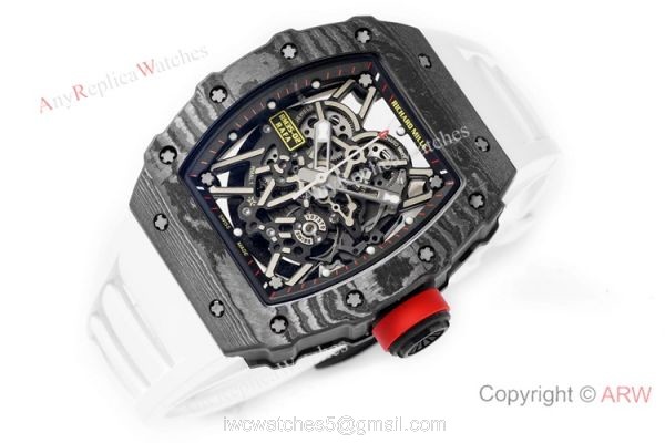 Swiss 1:1 Richard Mille Rafael Nadal RM35-02 Copy Watch NTPT Carbon 5
