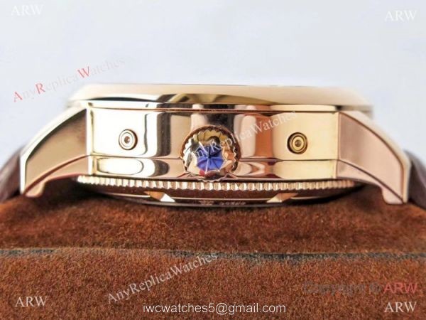 Swiss Replica Vacheron Constantin Traditionnelle Complete Calendar AIF Watch Rose Gold 5