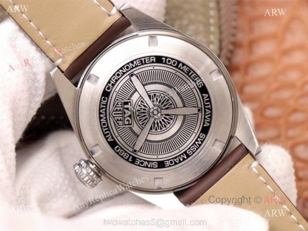 Swiss Replica Tag Heuer Autavia Isograph Automatic Watch With Dark Blue Dial 5