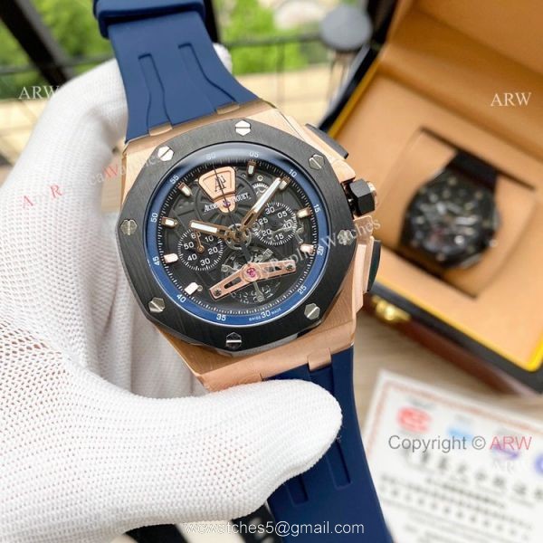 AAA Quality Audemars Piguet Royal Oak Skeleton Chronograph Watches 5