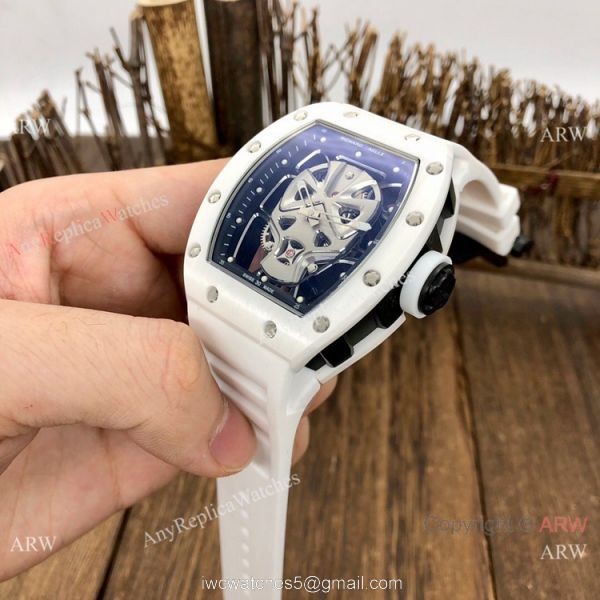 NEW! Copy Richard Mille RM52-06 Tourbillon Mask Watches Ceramic Case 5