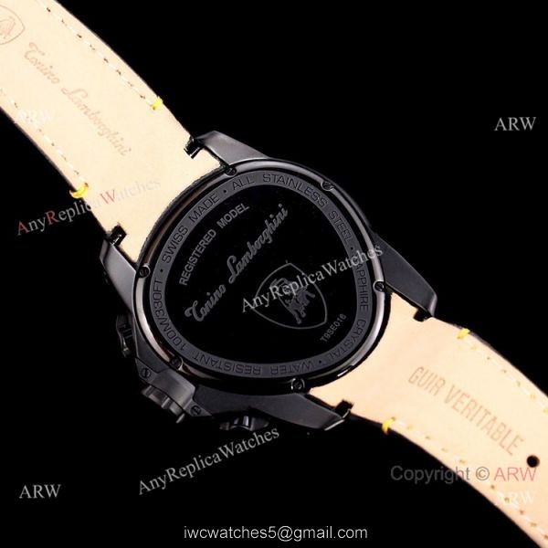 Swiss Copy Lamborghini Spyder X Yellow Version Watch Fashion Style 5