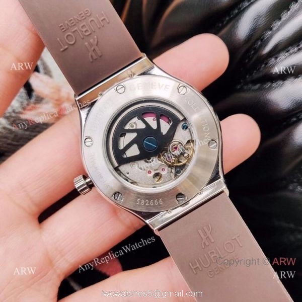 Replica Hublot Ice Big Bang Watches Gray Dial Men Size 41mm 5