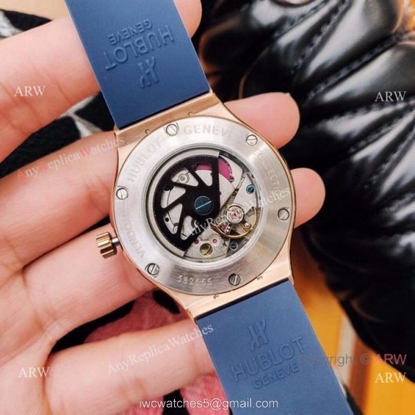 Replica Hublot Big Bang Green Diamond Watche Women Size 5