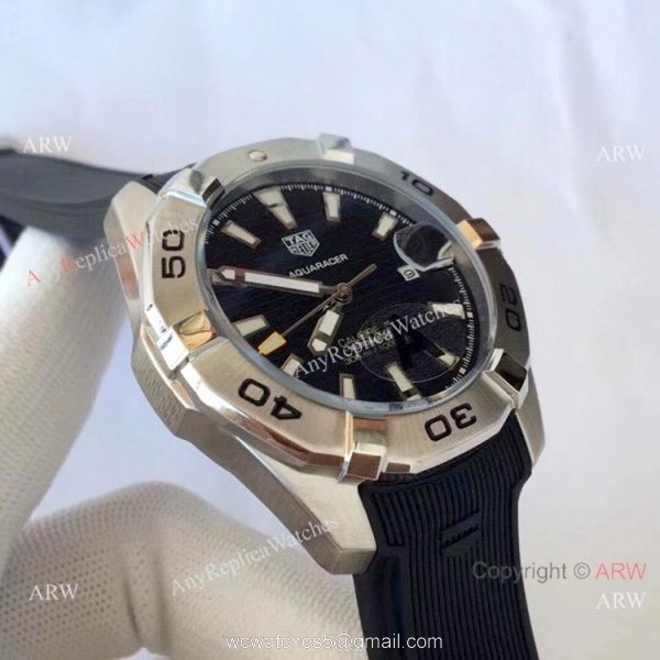 Copy Tag Heuer Aquaracer Calibre 5 Watches Gray Dial 5