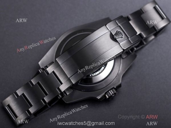 V6 Factory 1:1 Swiss Replica Rolex BLAKEN Submariner Watch Swiss 3135 Movement 5