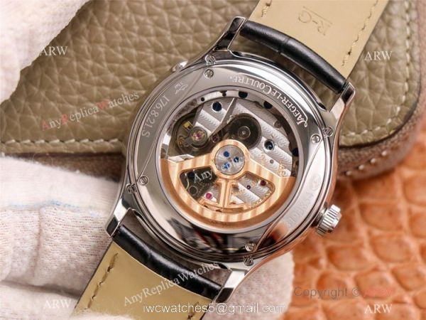 NEW! Swiss Copy Jaeger-LeCoultre Master Ultra Thin Perpetual Watch Rhodium Dial 5
